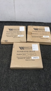 (3) Watts Floor Sink Grates