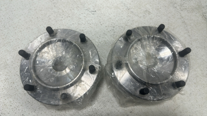 (2) Brand New Front Wheel Hub and Bearing Assembly