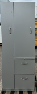 4 Drawer Aluminum Cabinet 2’x2’x66”