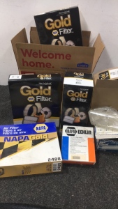 Air filters, headlamp and more