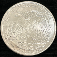 Walking Liberty One Troy Oz .999 Fine Silver Bullion Coin - 2