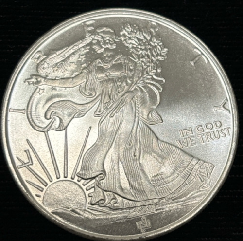 Walking Liberty One Troy Oz .999 Fine Silver Bullion Coin