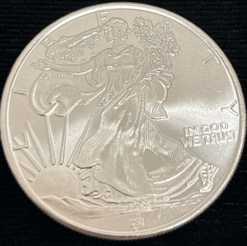 Walking Liberty One Troy Oz .999 Fine Silver Bullion Coin