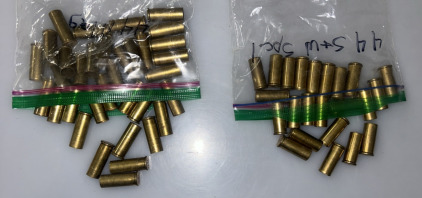 1 Bag Of .44 Mag & 1 Bag of .44 S&W SPCL Unprimed Brass