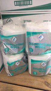 Disinfectant wipes