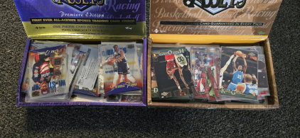 (2) Boxes Of Opened Assests Sports Cards- Multi Sport Boxes