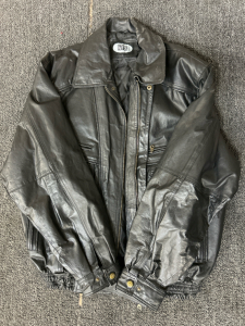 WFS Black Leather Jacket