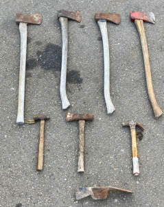 Large Axes, Hammers and More Small Hammers!