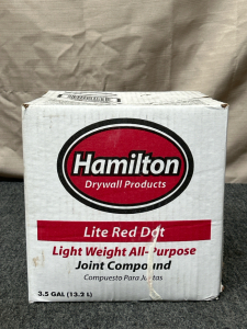 Box (3.5 Gal) Of Hamilton Light Weight All-Purpose Joint Compound