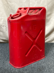 Vintage 5 Gallon Jerry Gas Can