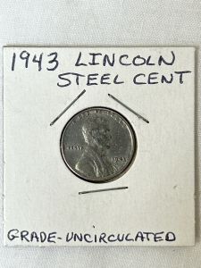 1943 Lincoln Steel Cent