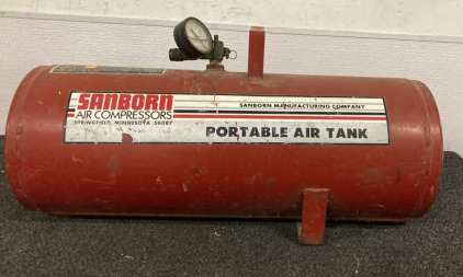 Sanborn Portable Air Tank