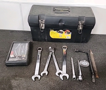 24"+12.5" Stanley Tool Box End Wrenches and lots more , Power Built 7pc Drum Brake Repair Kit