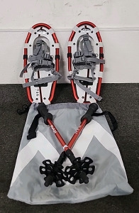 Mountain Profile 7×16 Snow Shoe and is collapsible Poles