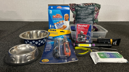 Pet Food Bowls, Tools, Makeup Sponges & More