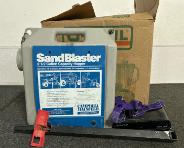 Sand Blaster, Dog Harness, & More