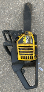 Small Yellow Mac 3200 Chainsaw