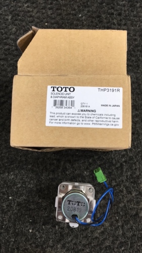 Toto Solenoid Unit & Diaphram ASSY Replacement