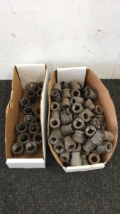 (15) Metal Connectors, Box of Metal Pipe Reducers