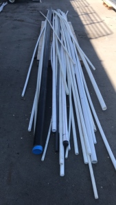 Pallet Of Plastic Pipe