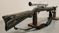 Ruger Model 10/22 Carbine .22LR Semi Automatic Rifle With Bi-Pod And NcStar 3-9x40 Scope-- 245-36890 - 2