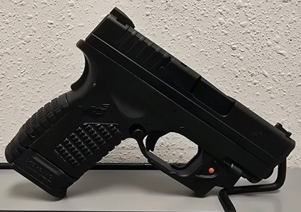 Springfield Armory XDS-9 9mm Semi Automatic Pistol With Box, Laser, And Extra Magazines-- S3649681