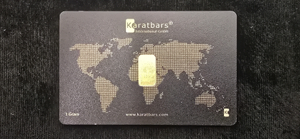 1g 999.9 Fine Gold Bar