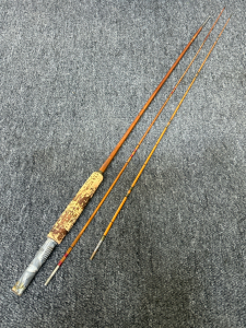 Antique Bamboo Fly Fishing Pole- 3 Piece