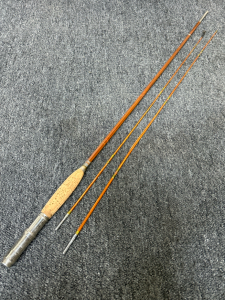 Antique Bamboo Fly Fishing Pole- 3 Piece