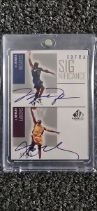 Upper Deck Michael Jordan/Kobe Bryant Extra Significane- Authentication Unavailable