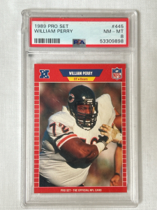 1989 Pro Set William Perry Graded Card