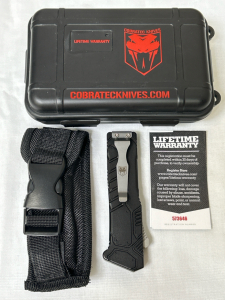 Cobra Tec Knife (Special Forces) with Case