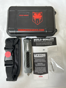 Cobra Tec Knife (Grey Queen Cobra)