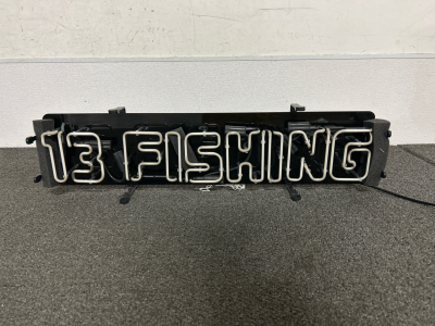 29" Light Up Sign "13 Fishing"