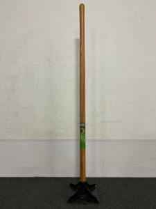 Ames 8"x8" Tamper With 48" Wood Handle