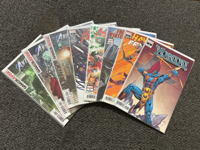 (8) Collectible Avenger Comics