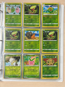 Binder Of 140+ Collectible Pok&eacute;mon Cards Including Rares and Holos