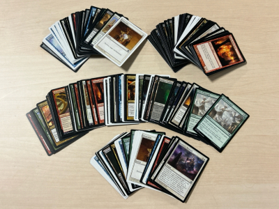 200+ Unsorted Magic The Gathering Cards