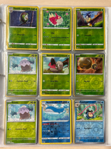Binder Of 140+ Collectible Pok&eacute;mon Cards Including Rares and Holos
