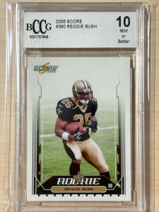2006 Score #360 Reggie Bush Graded Card Mint 10