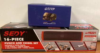 16 Piece Punch And Chisel Set & Gaivp Belt