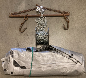 Deer Hanger, Chain & Tarp