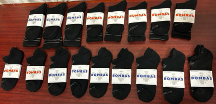 Bombas Ankle And Long Socks, Medium, Large,