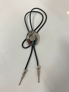 Vintage Buffalo Nickel Southwestern Bolo Tie