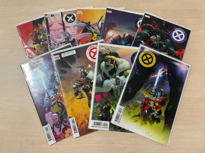 (9) Collectible Marvel Comics: House Of X and Powers of X