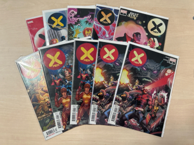 (10) Collectible Marvel Comics: XMen