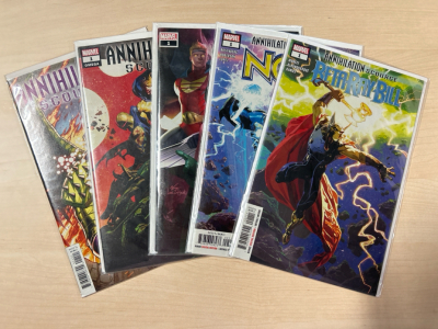 (5) Collectible Marvel Comics: Annihilation