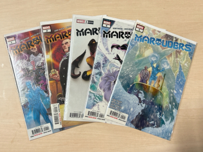 (5) Collectible Marvel Comics: Marouders