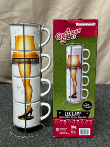 "A Christmas Story" Leg Lamp Stacking Mug Set