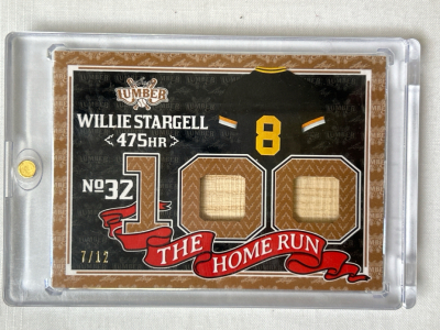 Willie Stargell "100" Home Run Card #7/12